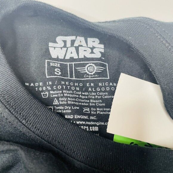 Darth Vader Glow In The Dark Star Wars T-Shirt Enlist Now The Galactic Empire SM - Picture 6 of 11